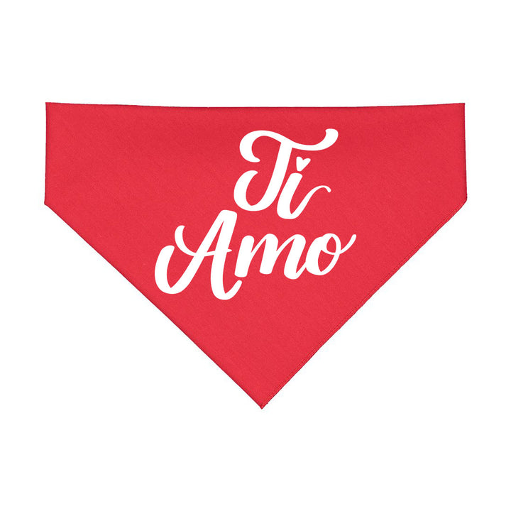 Ti Amo Doggie Bandana