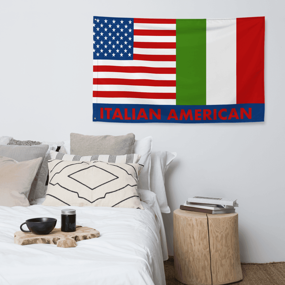 Bandiera a croce italo-americana