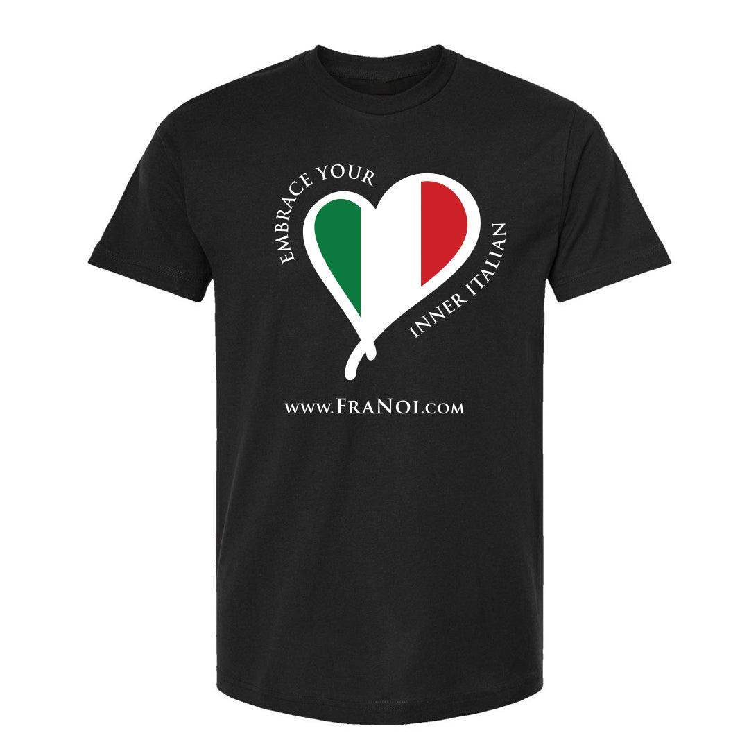 Embrace Your Inner Italian Heart Tee - Fra Noi x Hardcore Italians