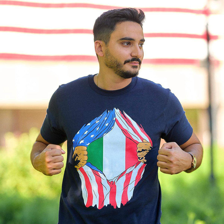 Italy USA Shred Tee