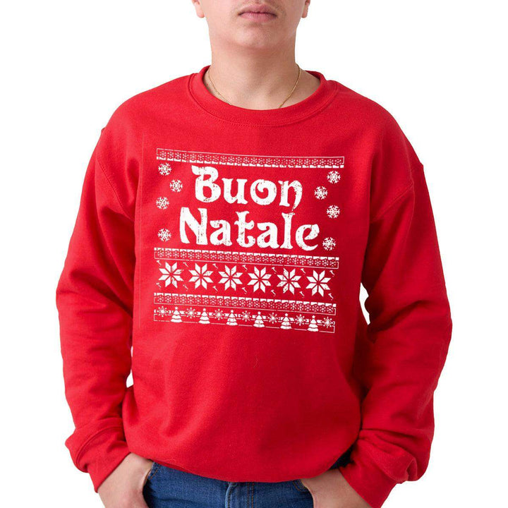 Youth Buon Natale Crewneck