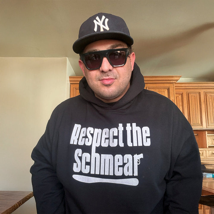 Respect The Schmear Hoodie - Numba1Guido x Hardcore Italians