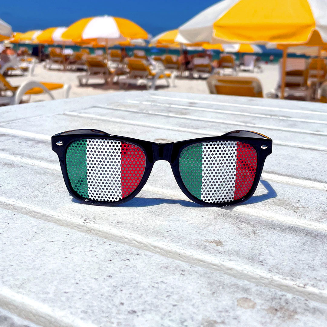 Italian Pride Party Sunglasses