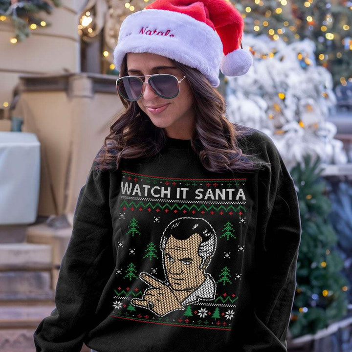 Watch It Santa Crewneck