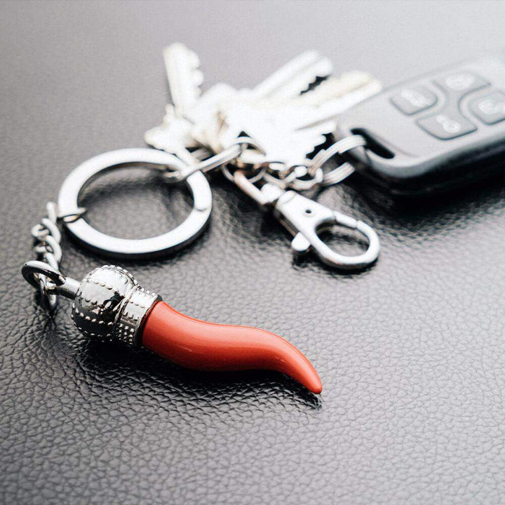 Italian Horn Keychain