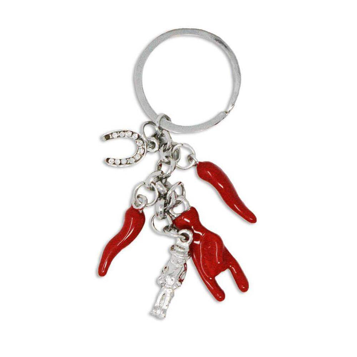 Triple Threat Keychain