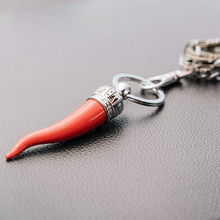 Italian Horn Keychain