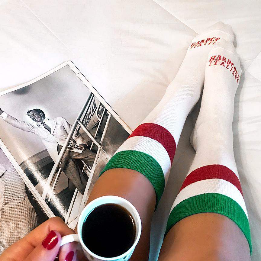 Italy Flag Calf Socks